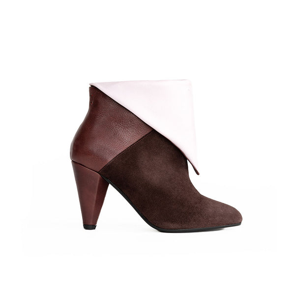 Lise Bordeaux Red - Lightpink