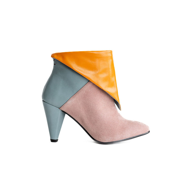 Lise Old pink - Light blue