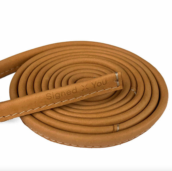 Knot belt - Cognac brown