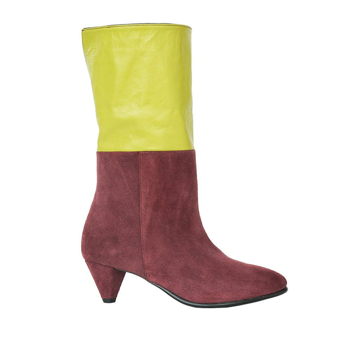 Cath - Plum - Lime - Recycled denim - Signed by You