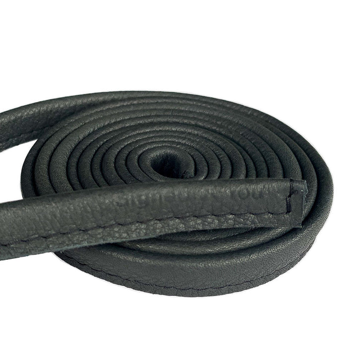 Knot belt - Black - black stitching - Signed by You