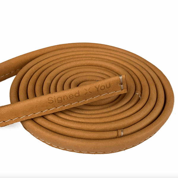 Knot belt - Cognac brown - Signed by You