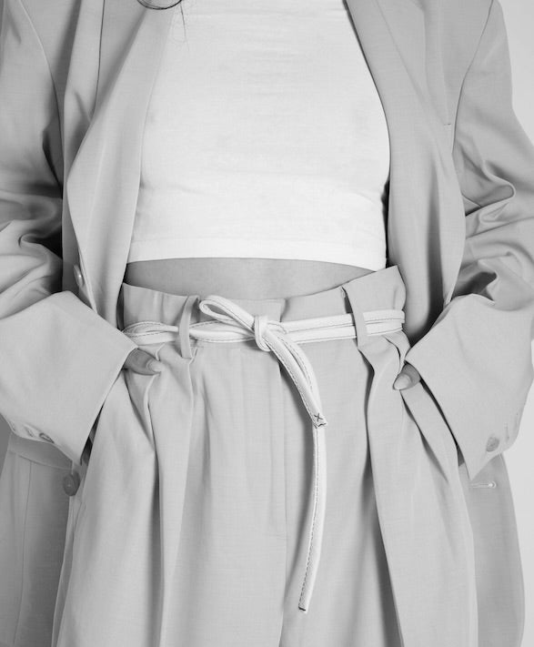Knot belt - Gray - Signed by You