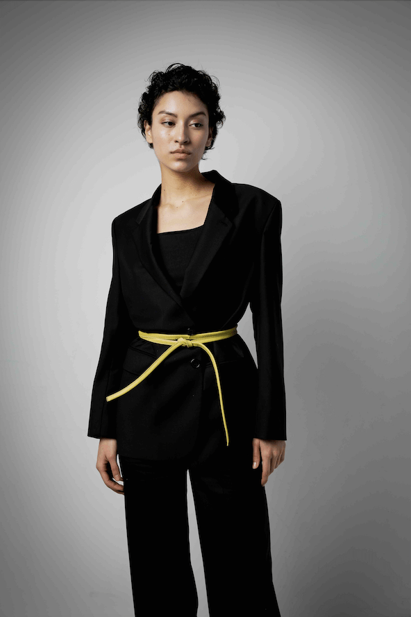 Knot belt - Yellow - Signed by You