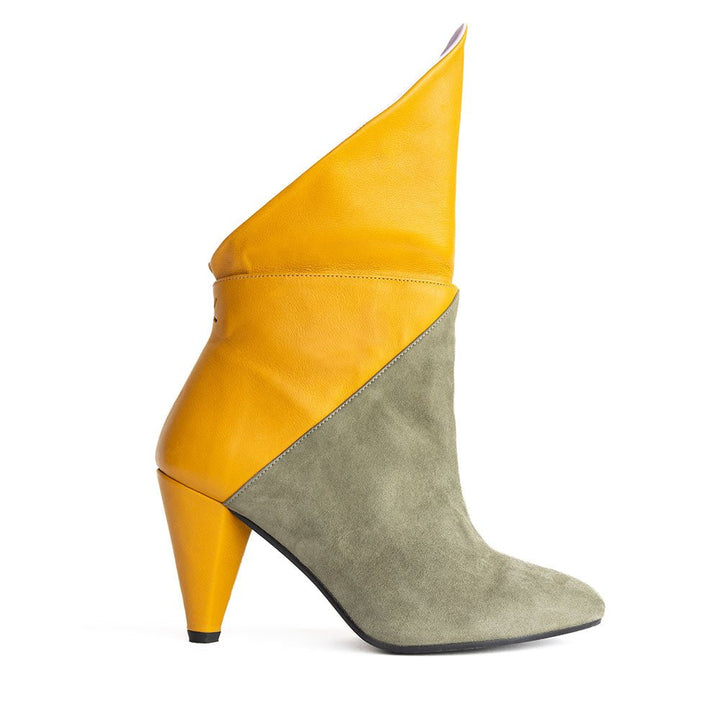 Lise Kaki - mustard yellow - light pink - Signed by You