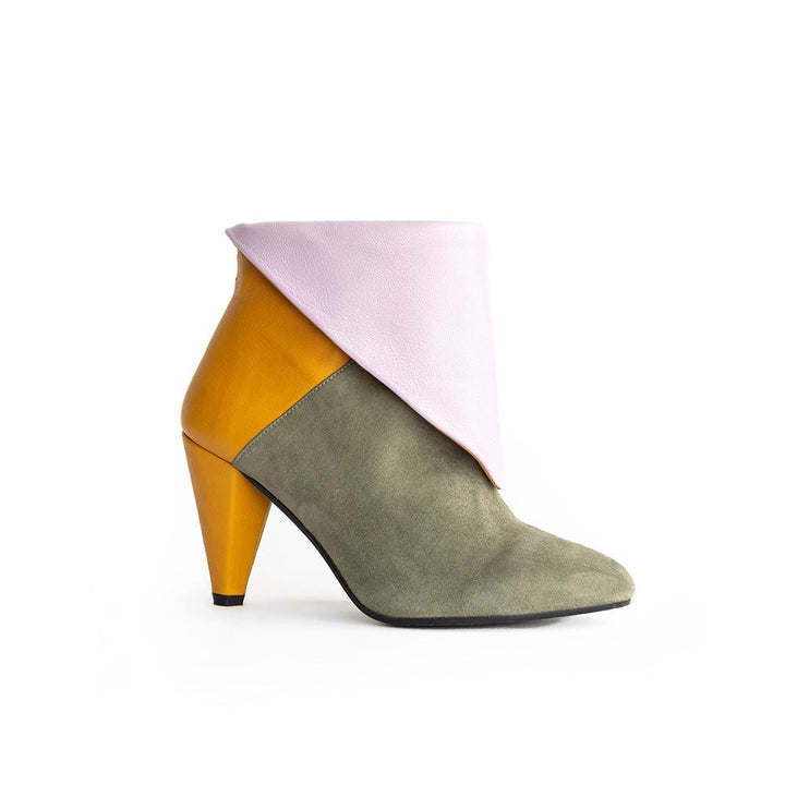 Lise Kaki - mustard yellow - light pink - Signed by You