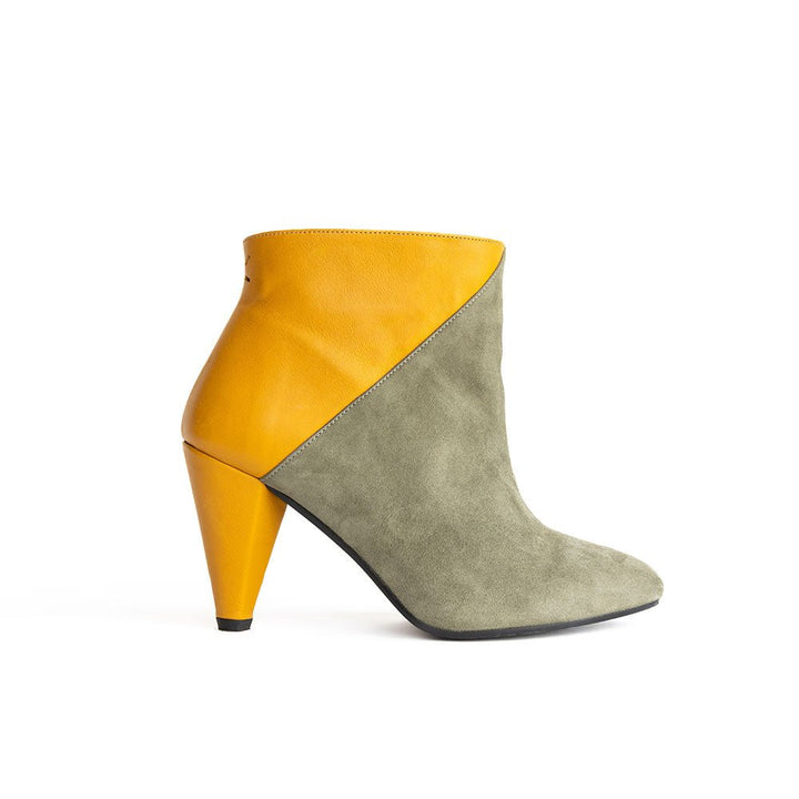 Lise Kaki - mustard yellow - light pink - Signed by You