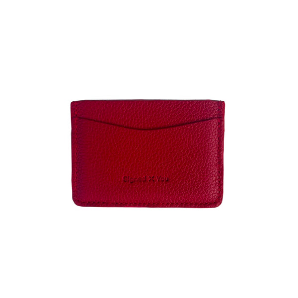 Red cardholder